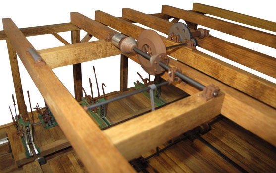Overhead log turner - Western Scale Models